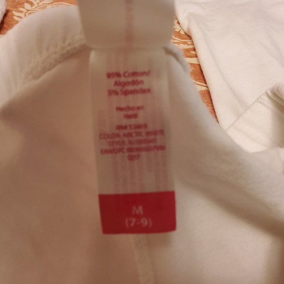 No Boundaries White Capri Leggings - Picture 3 of 3